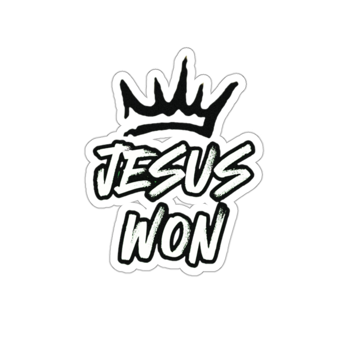 JESUS WON - Sticker